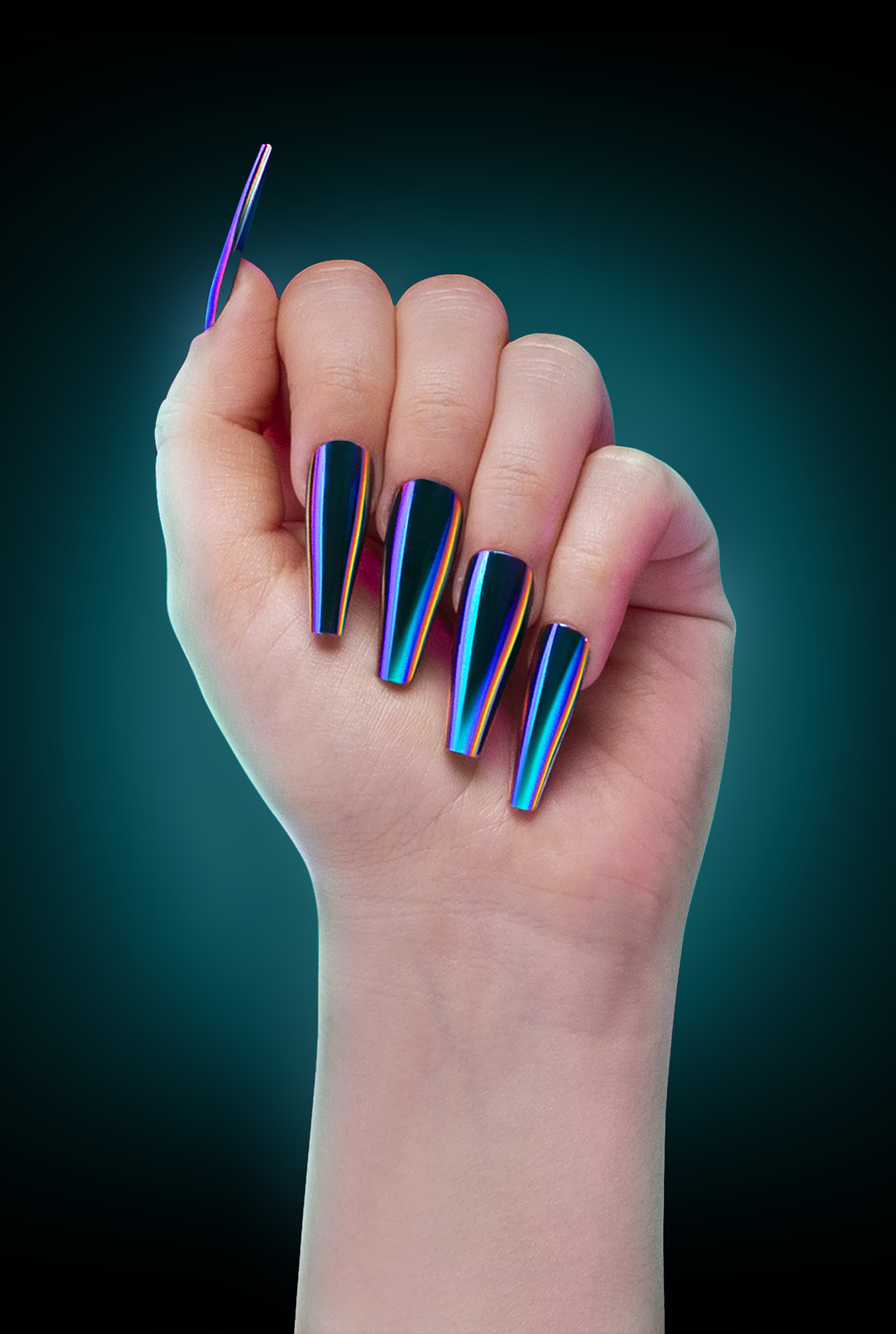 PHANTOM MOON PRESS ON NAILS