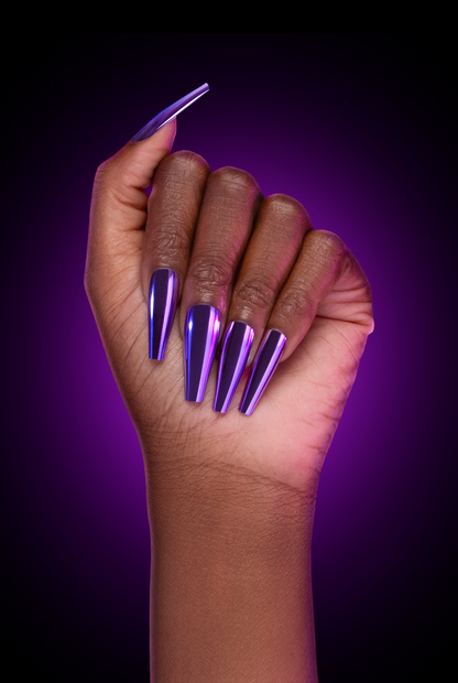 AMETHYST MOON PRESS ON NAILS