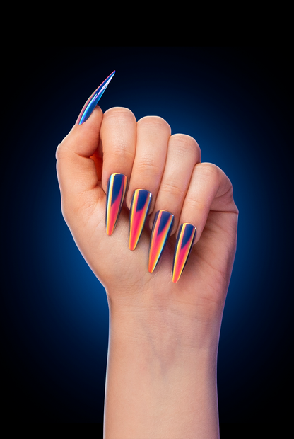INFERNO MOON PRESS ON NAILS