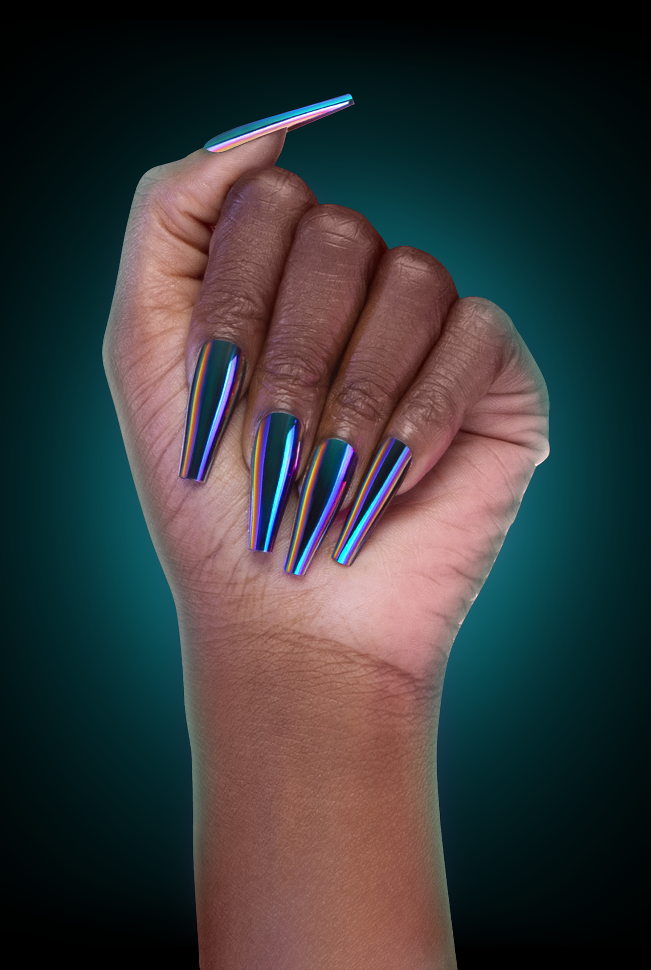 PHANTOM MOON PRESS ON NAILS